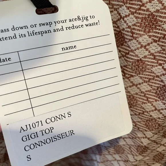 NWT Ace & Jig Gigi Top in Connoisseur - Picture 5 of 7